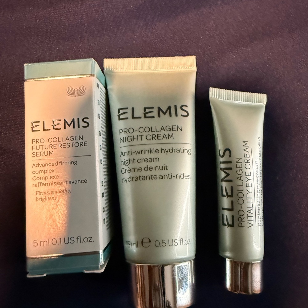 ELEMIS Pro-Collagen Skincare Trio in Light Green
